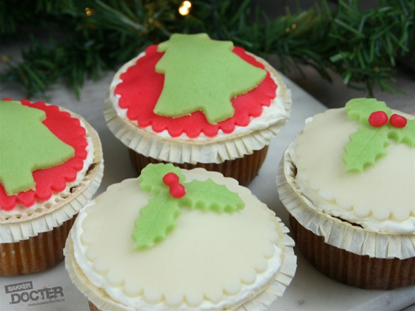 Kerst cupcake