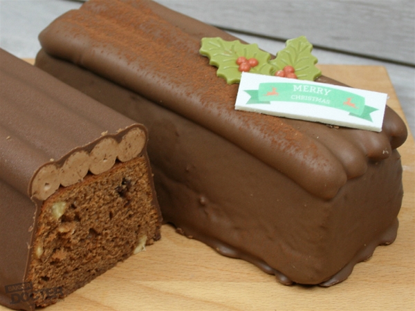 Kerst luxe gevulde cake